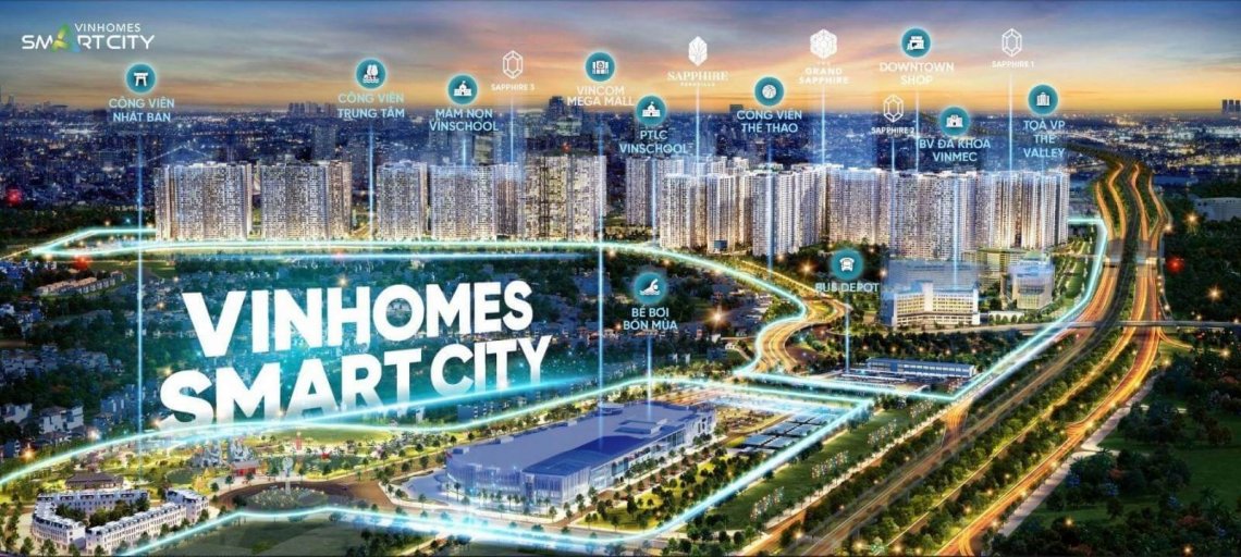 Vinhome Smart City Hà Nội - Vinhomes Smart City thu hút nhà đầu tư bởi tiềm năng tăng giá vượt trội